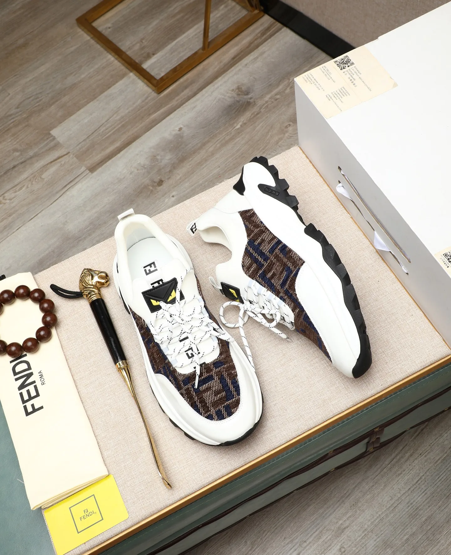 Men's shoes 💰460🕷🕷[FENDI] Fendi fashionable casual men's shoes 🇨🇳Original official website 1:1 model opening, new models are available first 💯Not high-profile but avant-garde, simple About low-key and fashionable, super versatile style 🌿 Made of original cowhide ➕ Pigskin lining 🎋 The version is comfortable on the feet, so rigorous for any small place, and the workmanship is first-class 🍍38-44 Large quantities in stock